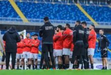 المنتخب المصري يواصل استعداداته لمواجهة موزمبيق بأمم أفريقيا
