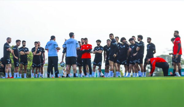 منتخب مصر يخوض أول تدريباته استعدادا لمباراة موزمبيق بأمم أفريقيا