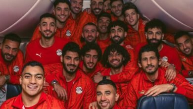منتخب مصر يصل إلى القاهرة بعد الخروج من كأس أمم إفريقيا