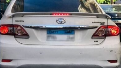 احذر.. إيقاف الترخيص والحبس عقوبة طمس لوحة السيارة