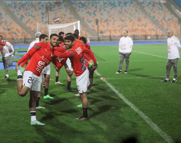 منتخب مصر يخوض تدريبه الأول تحت قيادة التوأم حسام وإبراهيم