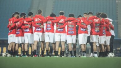 منتخب مصر يخوض تدريبه الأول تحت قيادة التوأم حسام وإبراهيم