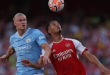 تعادل أرسنال مع مانشستر سيتي بدون أهداف على ملعب الاتحاد