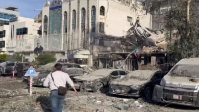 قتلى وجرحى جراء العدوان الإسرائيلى على مبنى القنصلية الإيرانية في سوريا