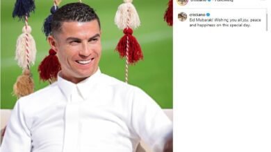 رونالدو وبنزيما ونجوم العالم يهنئون المسلمين بعيد الفطر المبارك