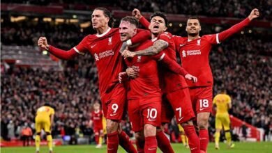 ليفربول يتغلب على شيفيلد يونايتد بثلاثية ويستعيد صدارة الدوري الإنجليزي