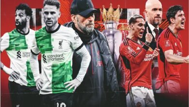 تعادل ليفربول ومانشستر يونايتد 2-2 يعطي أرسنال صدارة ترتيب الدوري الإنجليزي