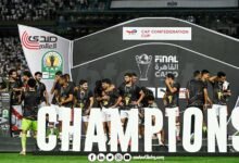 الزمالك يتوج بلقب الكونفدرالية للمرة الثانية في تاريخه على حساب نهضة بركان المغربي