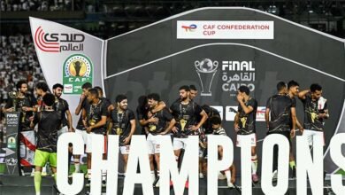 الزمالك يتوج بلقب الكونفدرالية للمرة الثانية في تاريخه على حساب نهضة بركان المغربي