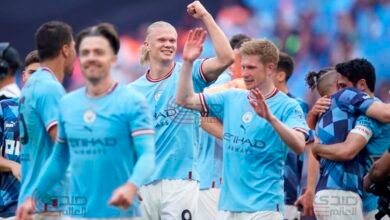 مانشستر سيتي يسحق فولهام برياعية ويتصدر ترتيب الدوري الإنجليزي