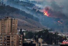 حرائق غابات تجتاح شمال إسرائيل أشعلتها صواريخ حزب الله