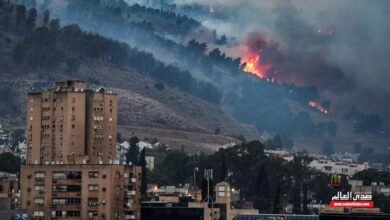 حرائق غابات تجتاح شمال إسرائيل أشعلتها صواريخ حزب الله