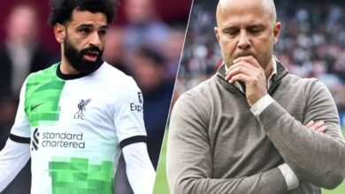 بداية الخلافات بين صلاح وسلوت.. مدرب ليفربول الجديد يبحث عن بديل صلاح