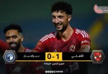 الأهلي يقترب من قمة الدوري بفوز مستحق على بيراميدز