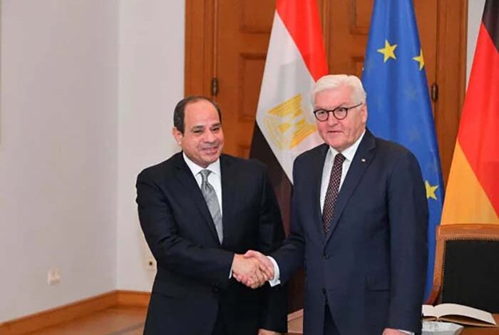 السيسي لنظيره الألماني: استقبلنا 9 ملايين لاجئ ولم نسمح بعبور أي قارب هجرة نحو أوروبا