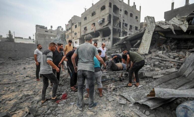 استشهاد 41 شخصًا جراء غارات إسرائيلية شنت منذ فجر اليوم على شمال غزة