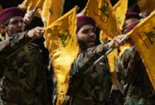 حزب الله يتراجع الي لبنان وقوات تغطي مكانه