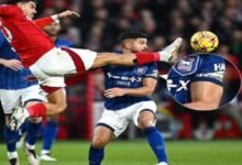 سام مرسي يرفض تأييد المثليين خلال مباراة نوتينجهام فورست وإيبسويتش تاون