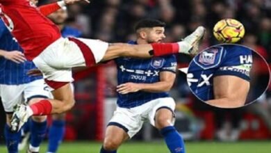 سام مرسي يرفض تأييد المثليين خلال مباراة نوتينجهام فورست وإيبسويتش تاون