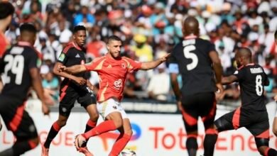 الأهلي يحقق تعادل سلبي مع أورلاندو في جنوب أفريقيا ضمن منافسات دوري الأبطال