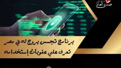 برنامج تجسس يروج له في مصر تعرف علي مخاطر وعقوبات إستخدامه