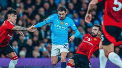 مانشستر يونايتد يحقق انتصار مثير على المان سيتي في الدوري الإنجليزي