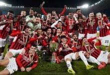 أي سي ميلان يتوج بلقب السوبر الإيطالي على حساب انتر ميلان بنتيجة 3-2