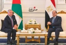 السيسي وملك الأردن يعبران عن توافقهما حول الوضع في غزة