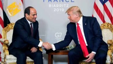 السيسي يتلقى اتصال هاتفي من ترامب بحثا خلاله علاقات البلدين
