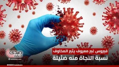فيروس غير معروف يثير المخاوف.. نسبة النجاة منه ضئيلة