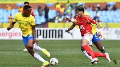 موعد مباراة الاهلي وصن داونز في دوري أبطال أفريقيا والقنوات الناقلة