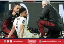 نادي نيس الفرنسي يعلن إصابة محمد عبد المنعم بتمزق في الرباط الصليبي