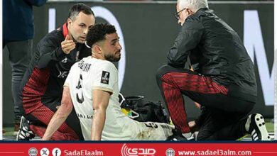 نادي نيس الفرنسي يعلن إصابة محمد عبد المنعم بتمزق في الرباط الصليبي