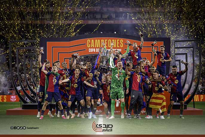برشلونة يفوز على ريال مدريد ويحقق لقب كأس ملك إسبانيا للمرة 32 في تاريخه