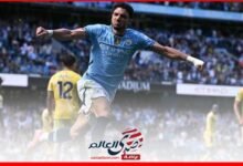 مرموش يقود مانشستر سيتي لسحق كريستال بالاس بخماسية بالدوري الإنجليزي