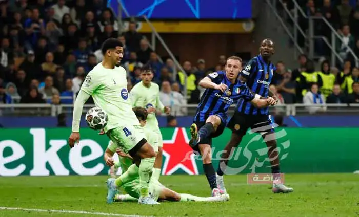 إنتر ميلان ينهي على أحلام برشلونة ويصعد لنهائي دوري أبطال أوروبا